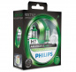 Preview: Philips H7 12V 55W ColorVision green +60% Set - 2 Stück